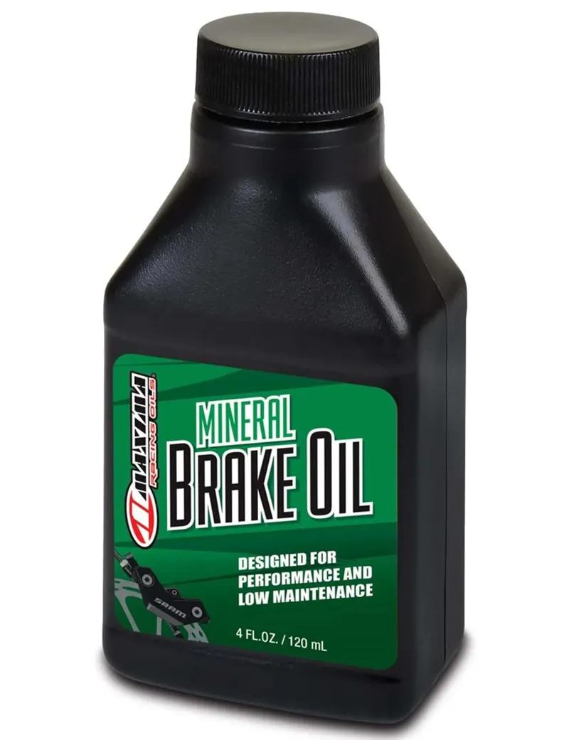 Maxima Green Mineral Oil for Sram Mineral Oil Brakes in 120ml Bottle
