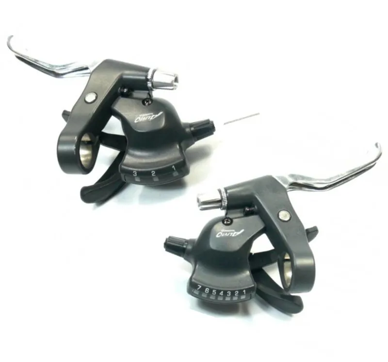 Shimano Alivio MC12 3x7 Speed Shifter and Brake Lever Set