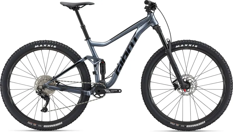 Giant Stance 29 2 Full Suspension Mountain Bike in Knight Shield Grey