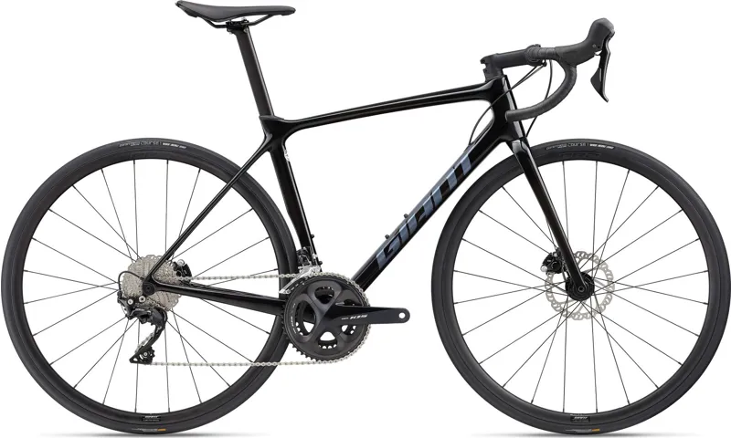 Giant TCR Advanced 2 Disc-Pro Compact in Carbon Black size M/L