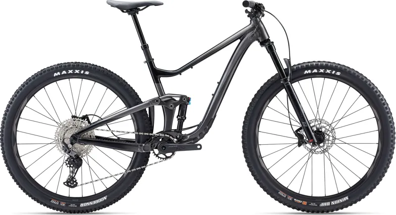 Giant Trance 29 2 Full Suspension Mountain Bike in Metalic Black size Medium