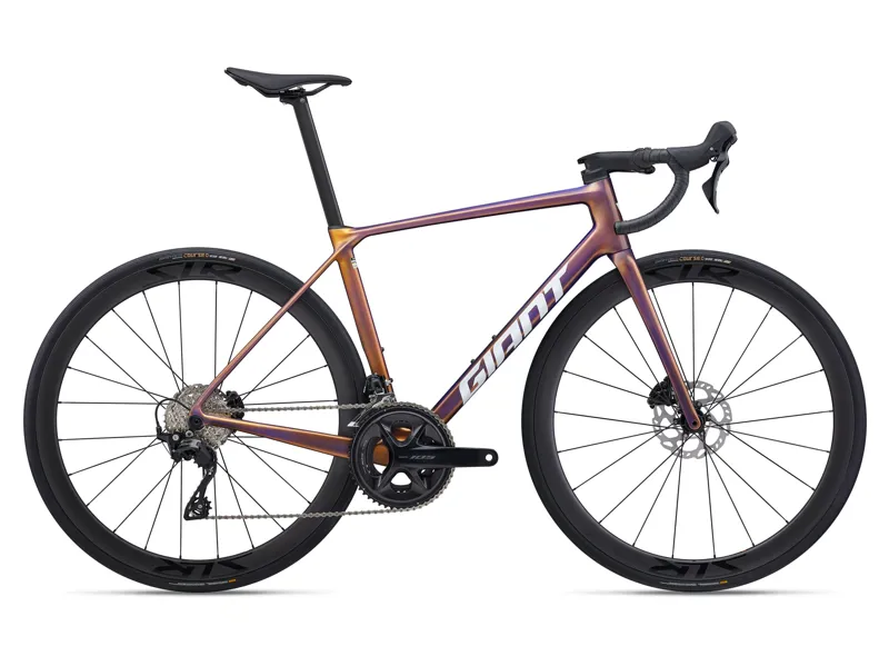 Giant TCR Advanced Pro 2 in Meteor Storm Gold/Purple Fade