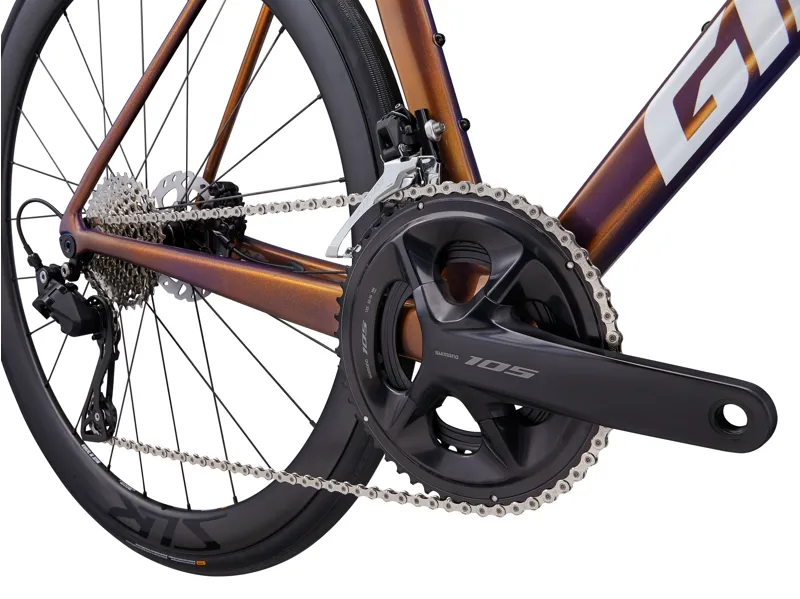 Giant TCR Advanced Pro 2 in Meteor Storm Gold/Purple Fade-3