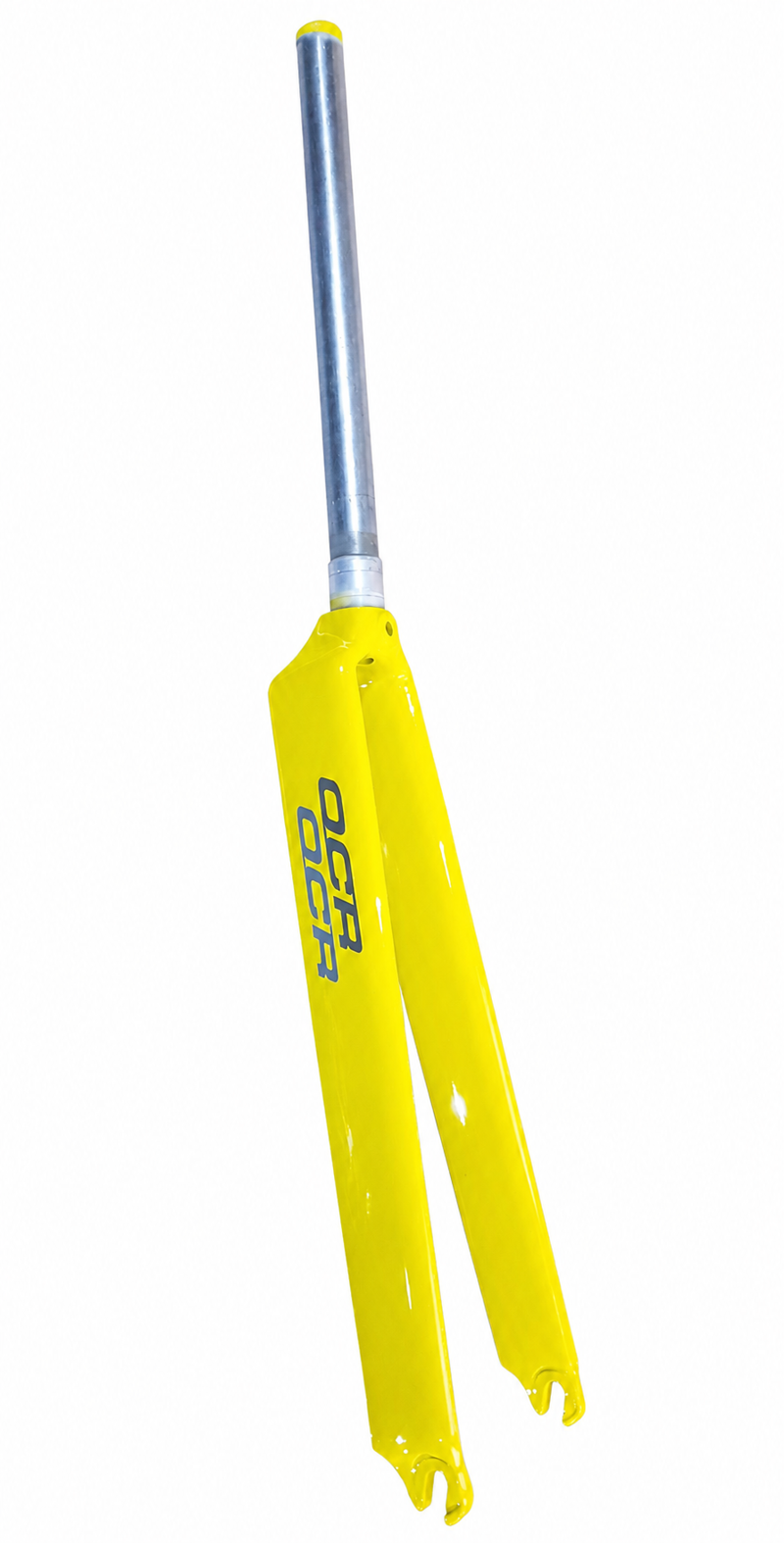2000 Giant OCR Team Once Replica 1 Inch Threadless Alloy Fork in Yellow