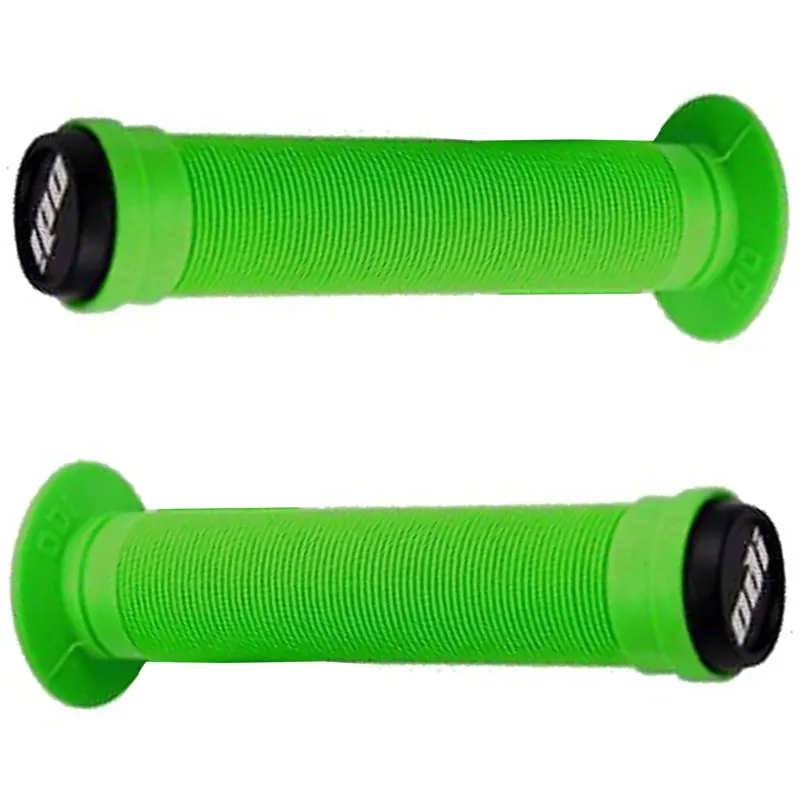 ODI Longneck ST BMX Mushroom Grips 143mm in Green