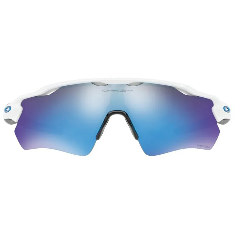 Oakley Radar Ev Path in Polished White with Prizm Sapphire Lens-1
