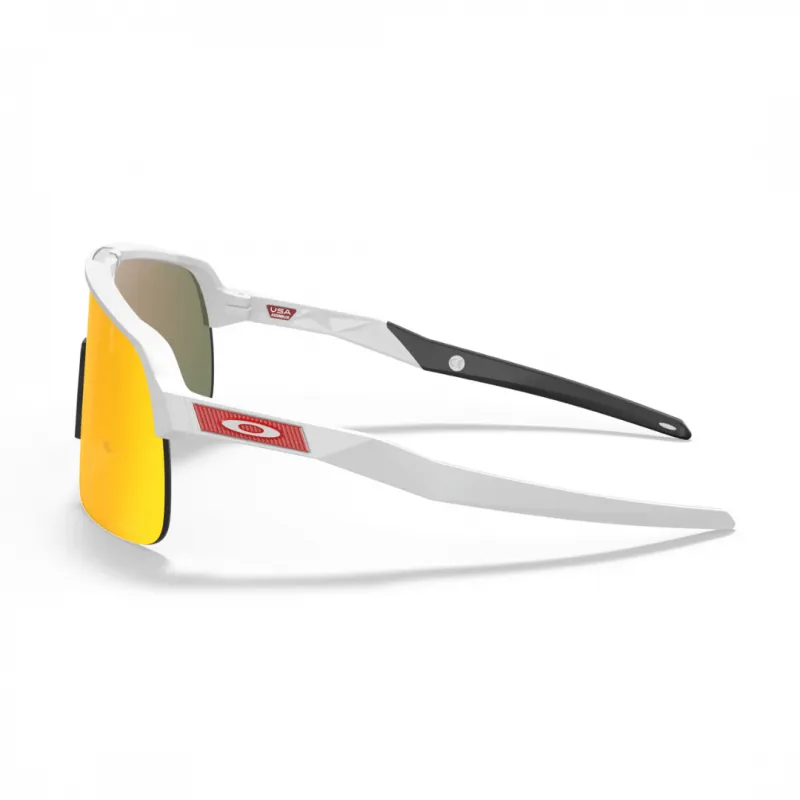Oakley Sutro Lite in Polished White with Prizm Ruby Lens-2