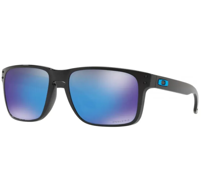 Oakley Holbrook in Matt Black With Prizm Saphire Polarized Lens