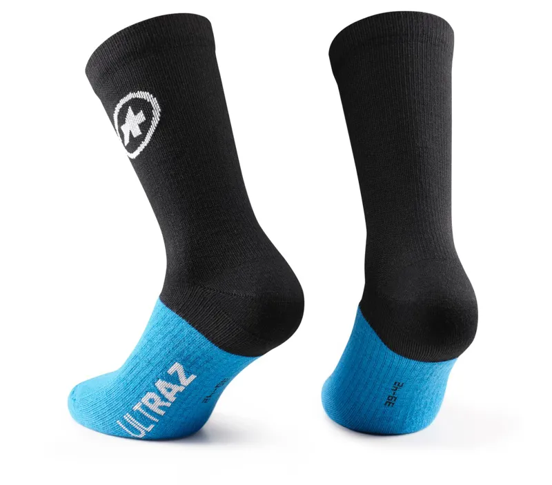 Assos Ultraz Evo 3/3 Socks in Black Series size 35-38-1