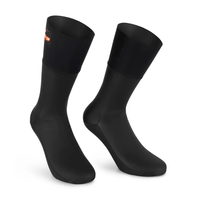 Assos RSR Thermo Rain Socks in Black Series size 39-42