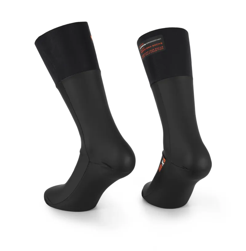 Assos RSR Thermo Rain Socks in Black Series size 39-42-1