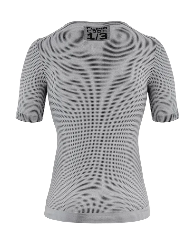 Assos Summer Short Sleeve P1 Skin Layer in Grey-2