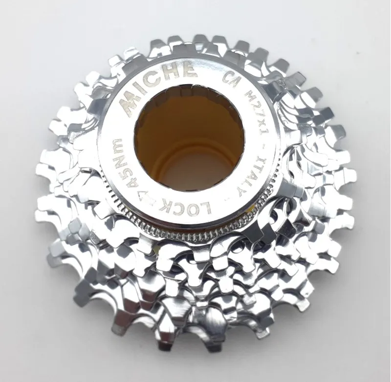 Miche Pignoni 9 Speed Cassette with 12-21 in Silver