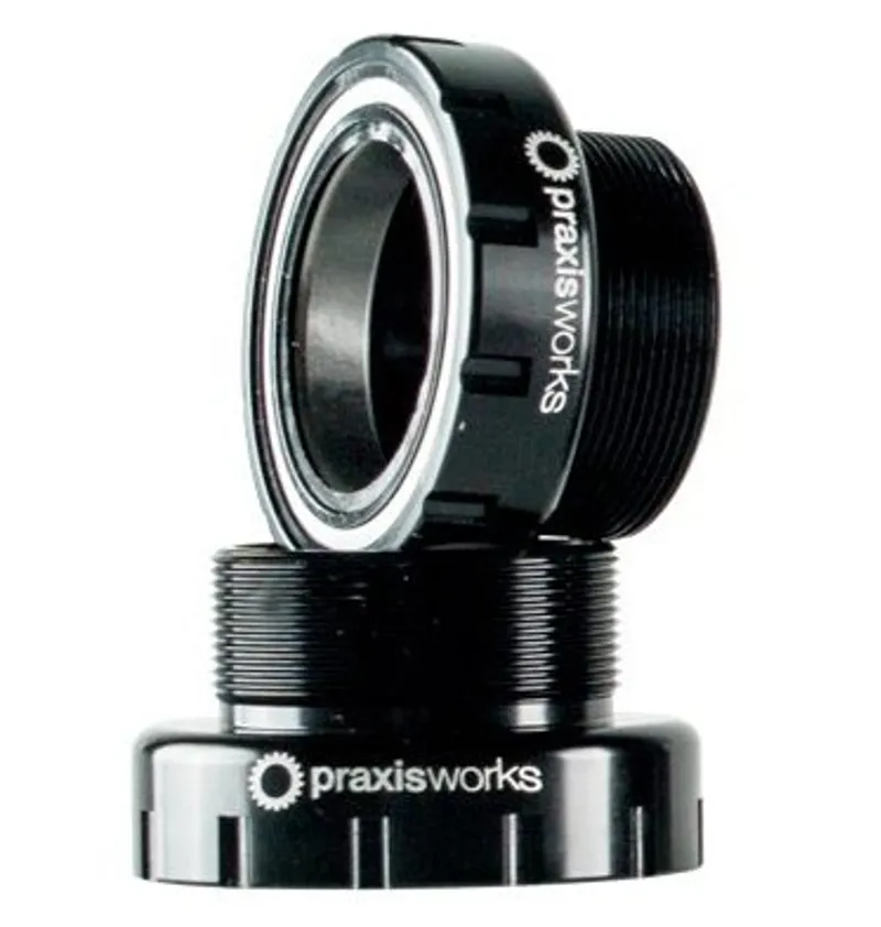 Praxis M30 BSA Threaded Bottom Bracket to fit Praxis 30-28mm Cranks in Black