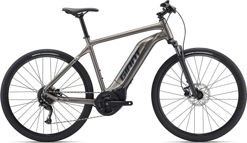 Giant Roam E+ GTS Electric Hybrid in Metal Grey size Medium