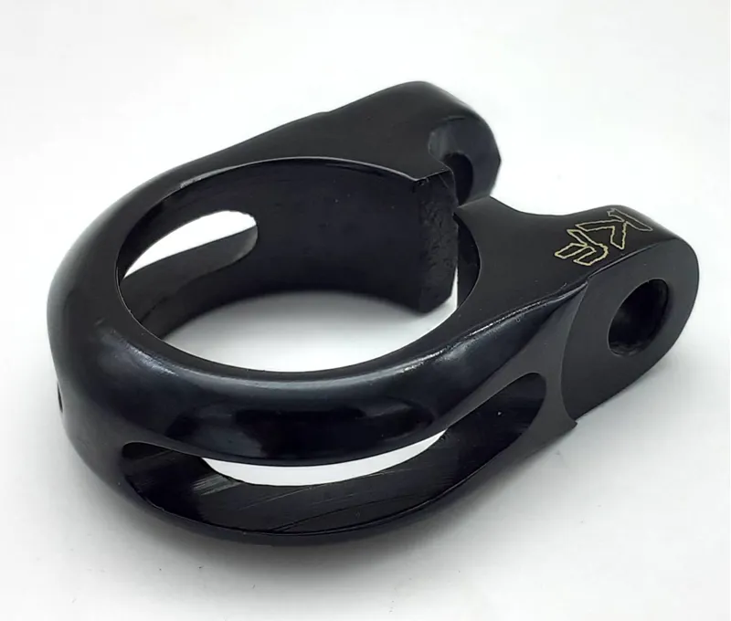KF 28.6mm Slotted Seatpost Clamp in Black