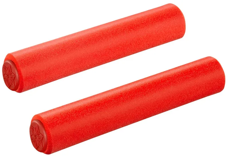 Supacaz Siliconez XL 34mm Handle Bar Grip in Red-1