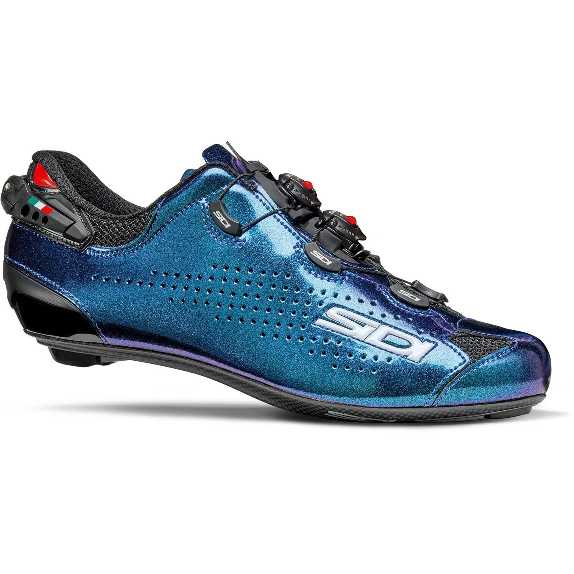 Sidi Shot 2 Carbon Road Shoe in Galaxy Blue size 44