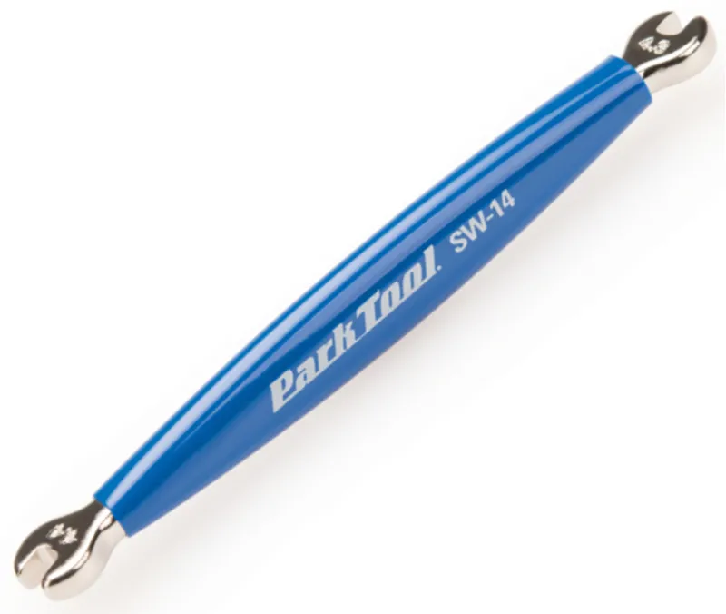 Park Tool SW-14 Spoke Wrench for Shimano 4.3mm and 4.4mm in Blue