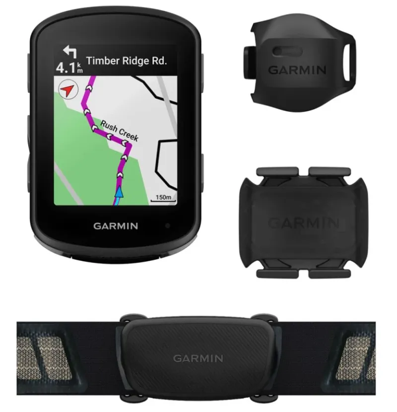 Garmin Edge 540 Speed Cadence and Heart Rate Monitor Bundle