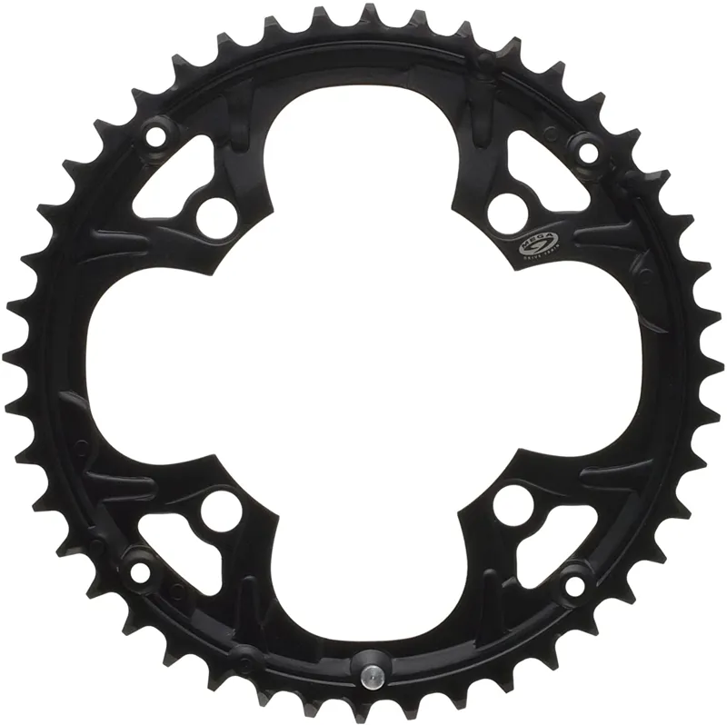 Shimano FCM440 Outer Chainring with 44 Teeth in Black