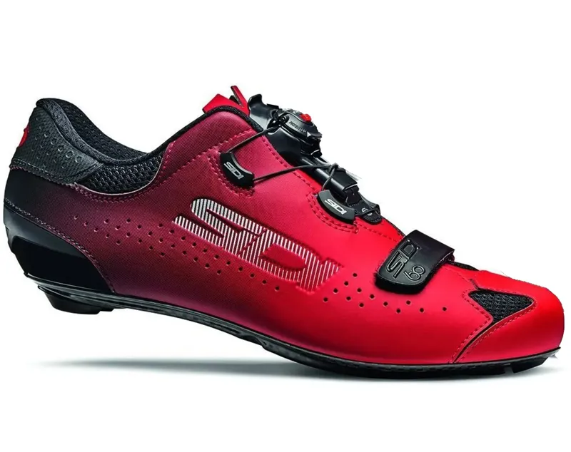Sidi Sixty Road Shoes in Red size 46.5