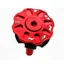 Token 1 1/8 Alloy Top Cap in Red