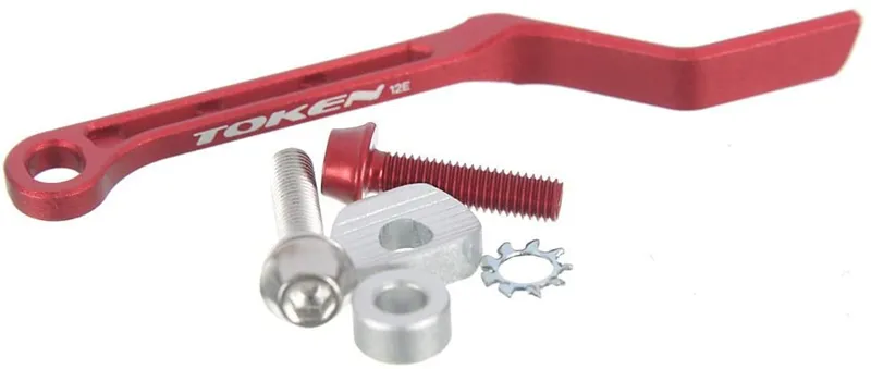 Token Chain Drop Catcher for Double Chainset in Red