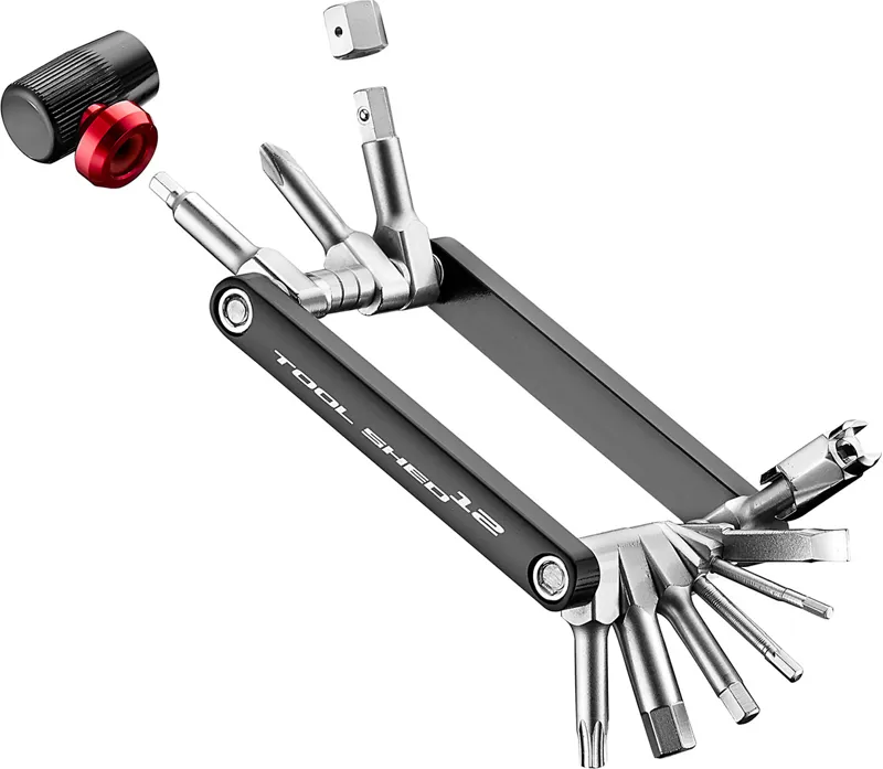 Giant Toolshed 12 Tool Multitool in Black