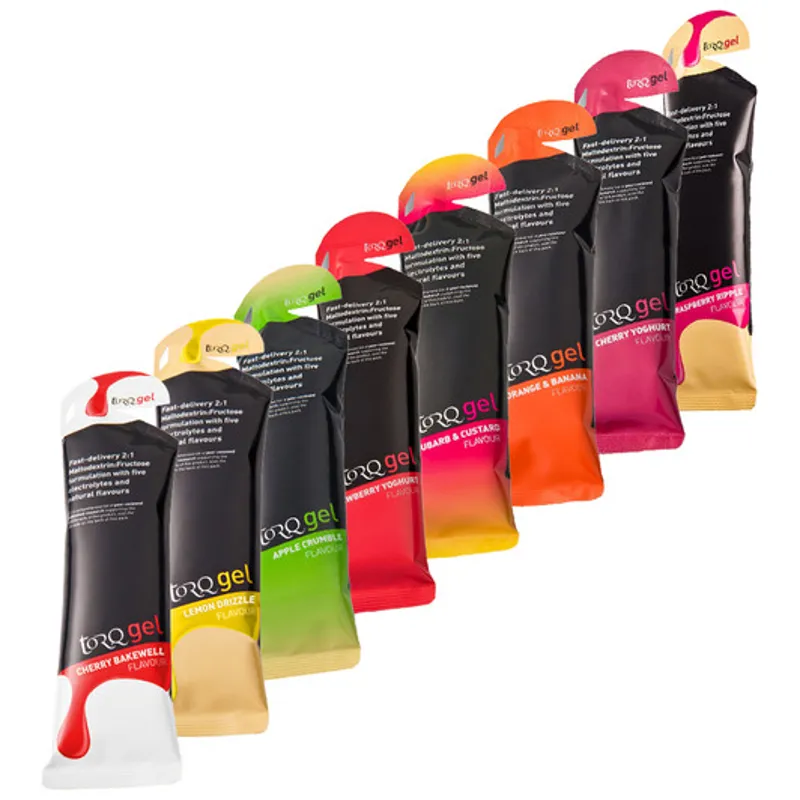 Torq Energy Gels in Various Flavours