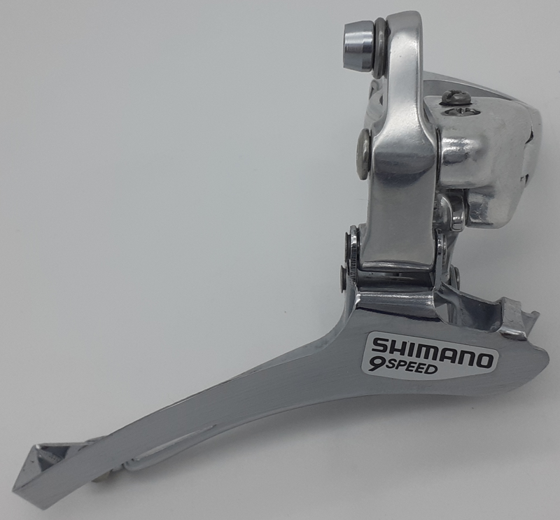 Shimano FD-R440 Double 31.8mm Band-on 9 Speed Front Derailleur in Silver-1