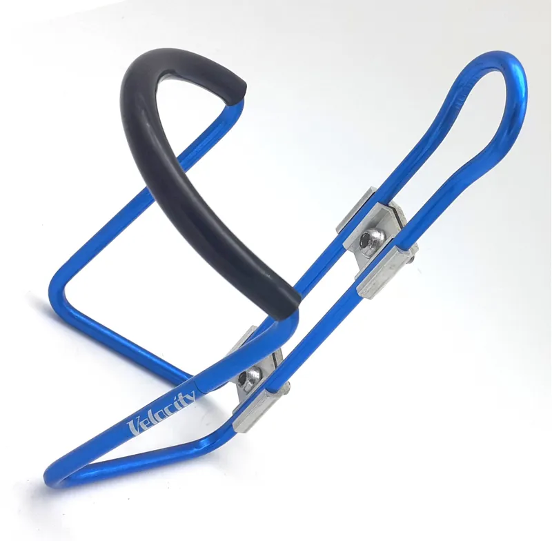 Velocity VeloCage Bottle Cage in Annodised Blue