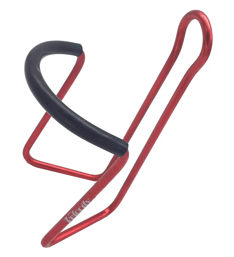 Velocity VeloCage Bottle Cage in Annodised Red