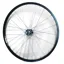 24 Inch Rear Wheel with Weinmann TM19 Rim with Quando Screw On Nutted Hub in Black