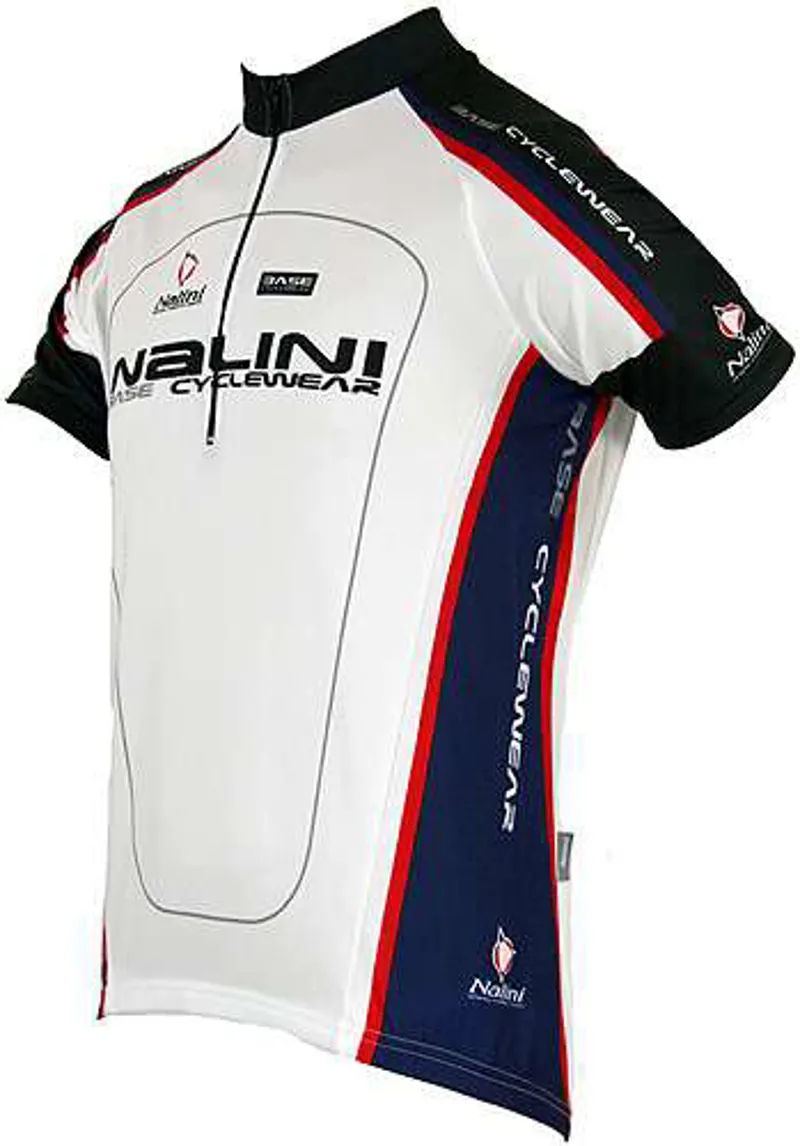 Nalini Carrubo Pro Summer Short Sleeve Jersey in Blue White size Medium-1
