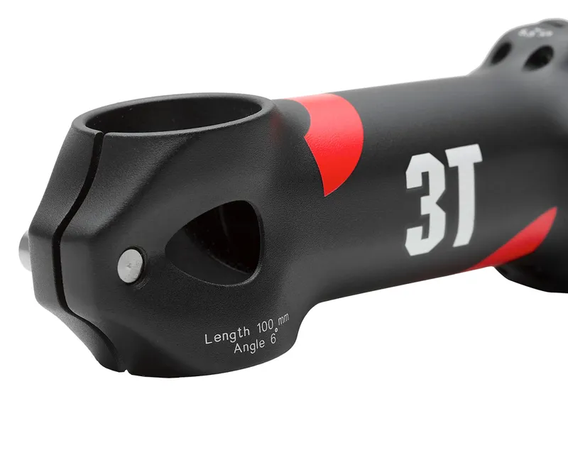 3T Arx II Team Alloy Stem Black/Red 110mm-3