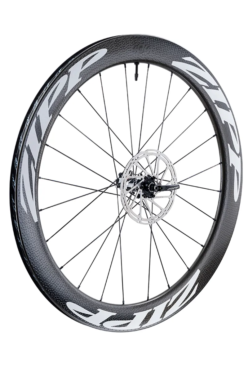 Zipp 404 Firecrest Carbon Clincher Tubeless 6-Bolt Disc Front Wheel