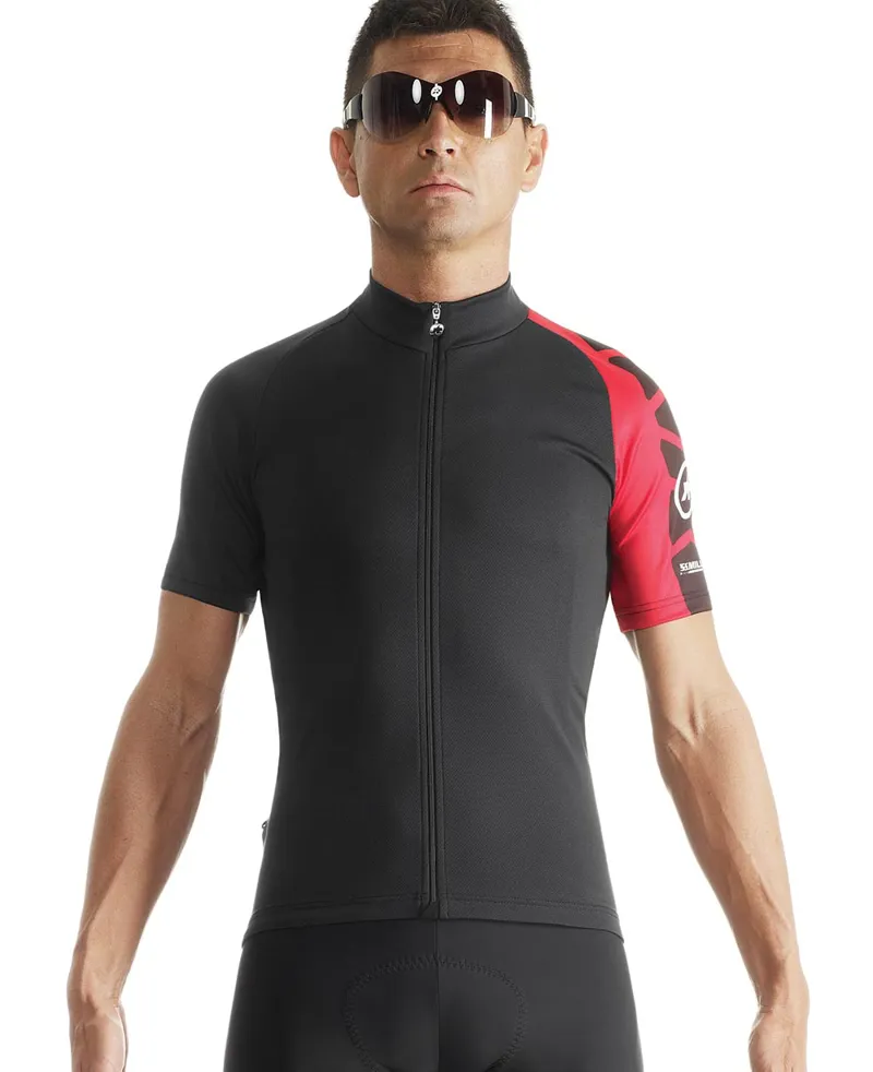 Assos SS.milleJersey evo7 National Red Short Sleeve Jersey