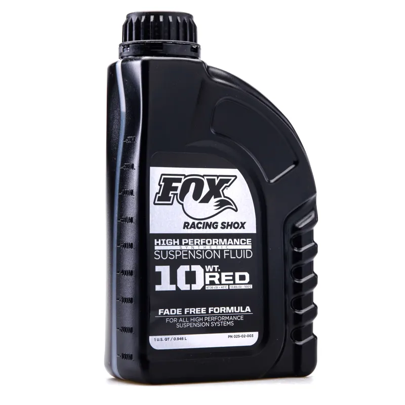 FOX 10 Weight Red Suspension Fluid 32 oz