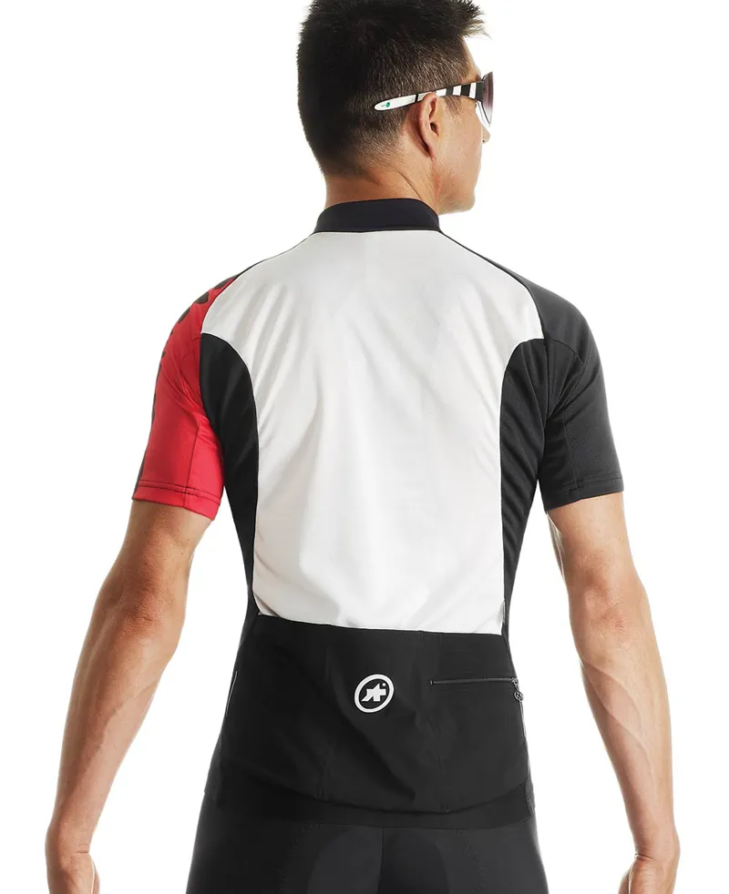 Assos SS.milleJersey evo7 National Red Short Sleeve Jersey-2