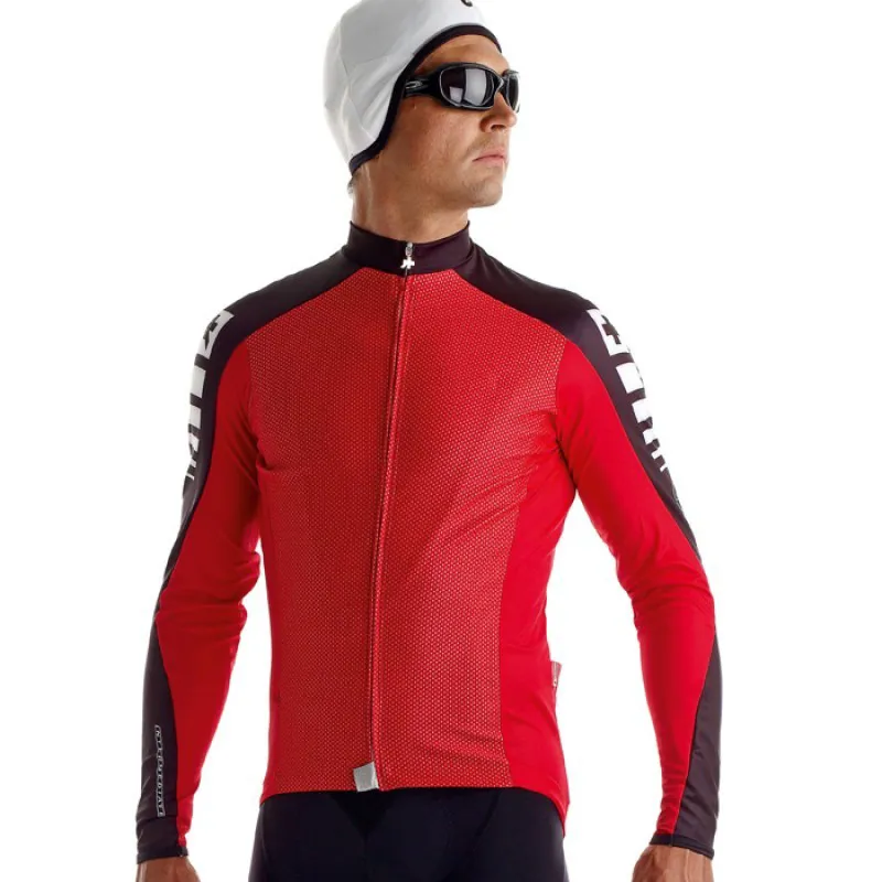 Assos Iintermediate Evo Jacket in Red size Large