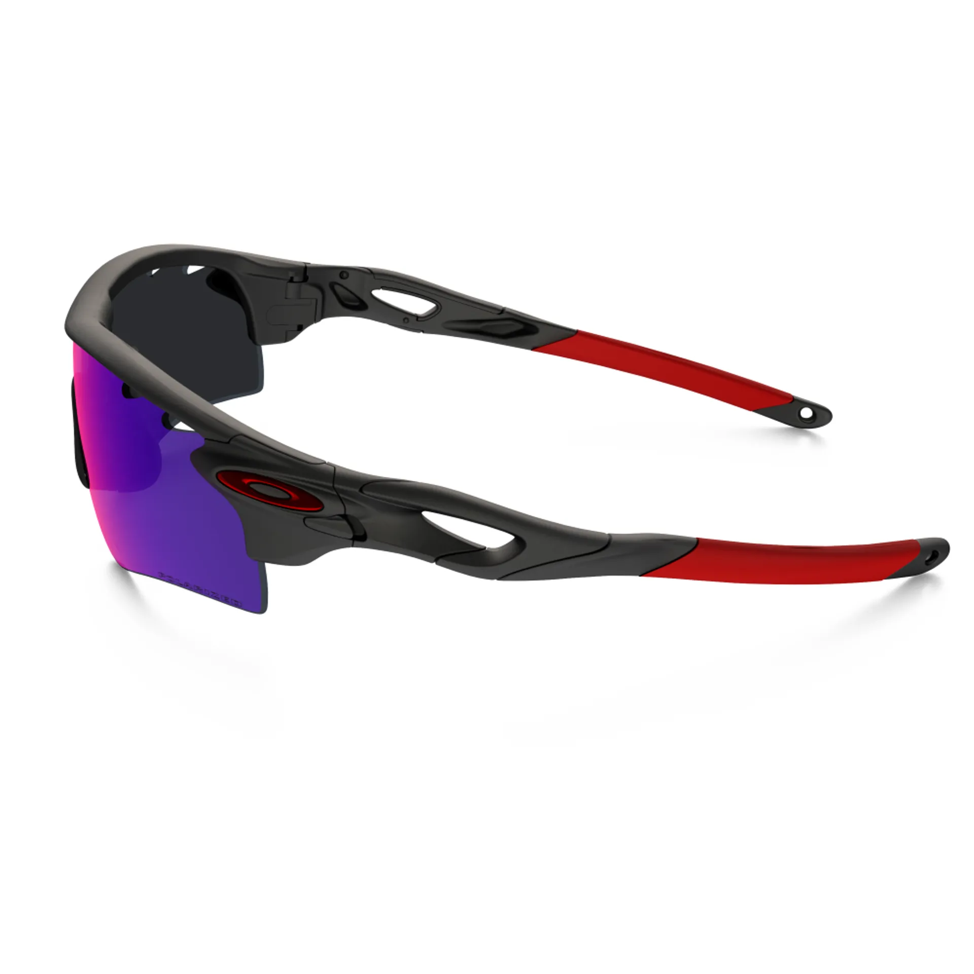 Oakley Radarlock Path in Matt Black Ink with 2 lens Red Oakley Radarlock Path in Matt Black Ink with 2 lens Red
