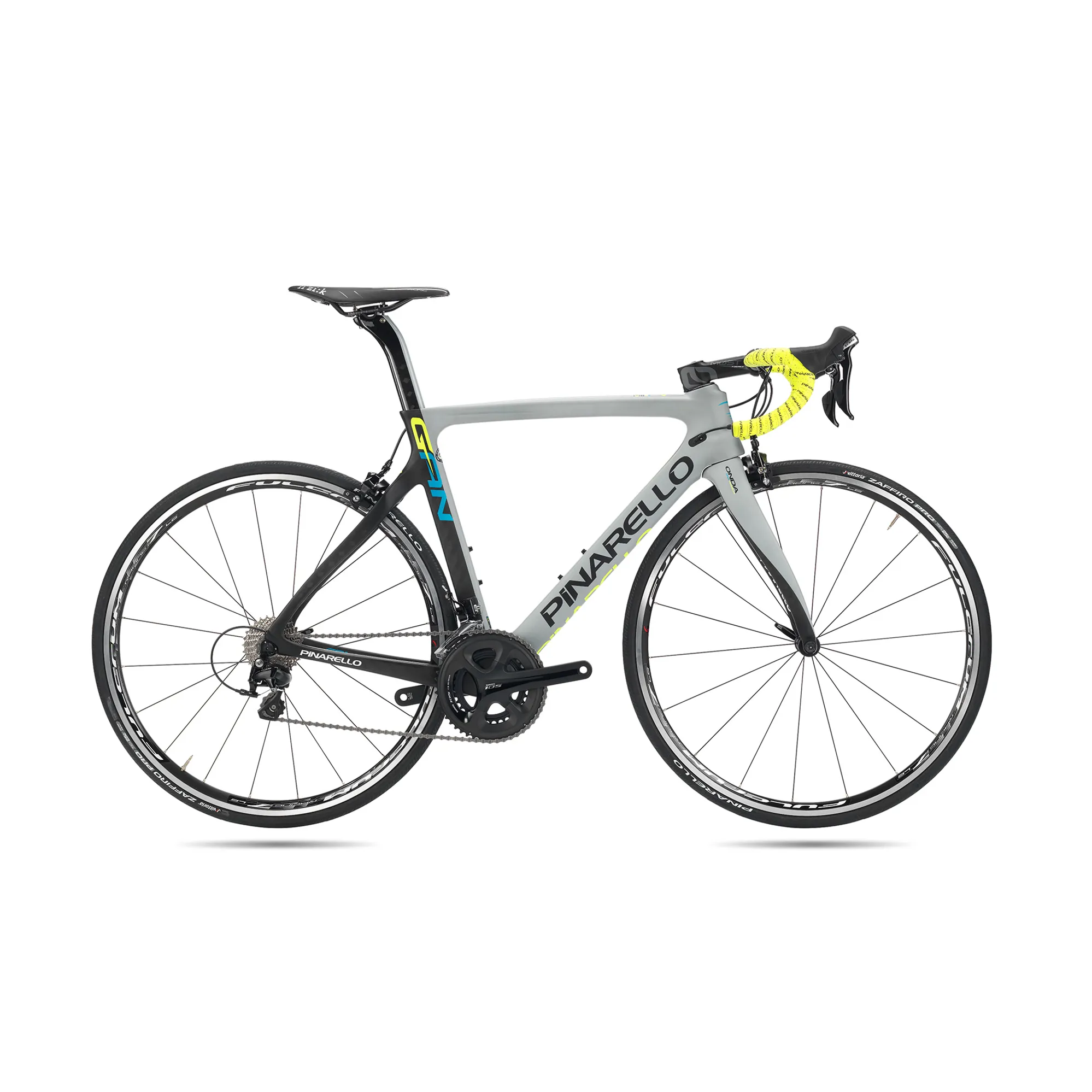 Pinarello GAN S Ultegra Grey Yellow Fluo Sky Matte