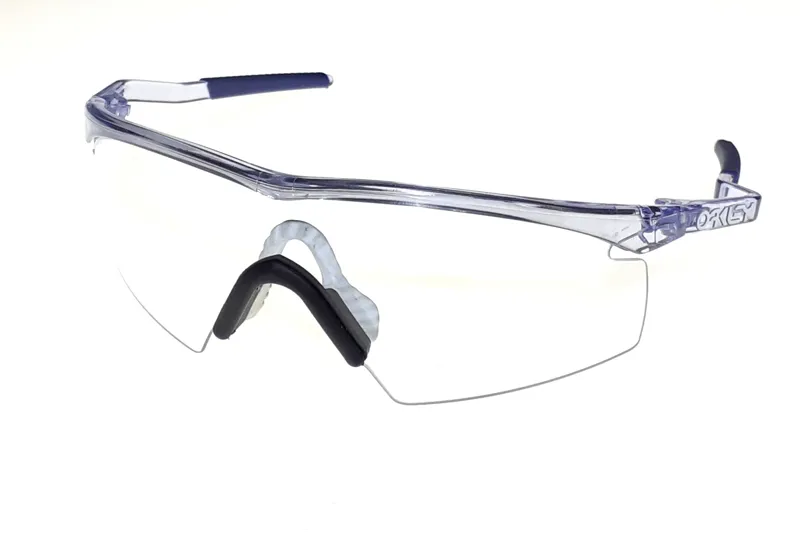 Oakley Classic M Frame Mumbo Style in Crystal Clear Blue Tint With 