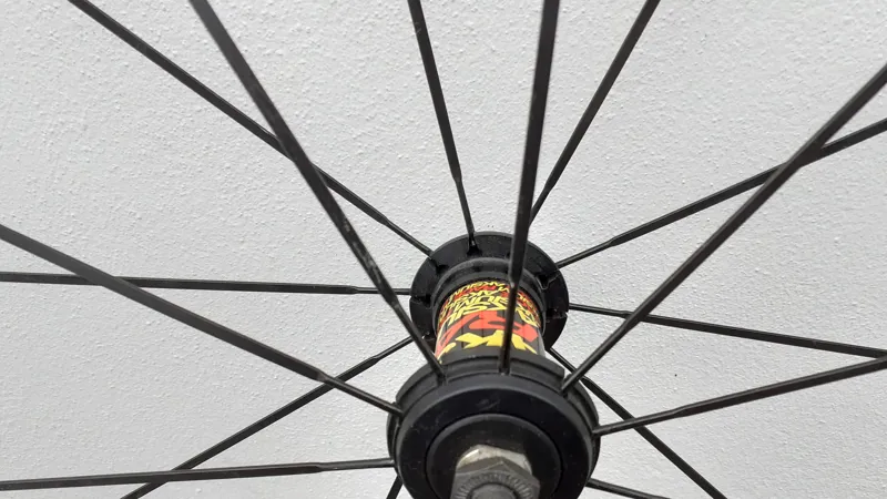 Mavic Aksium Race 2007 rim Brake Front 700c Wheel in Black Shop Soiled-1