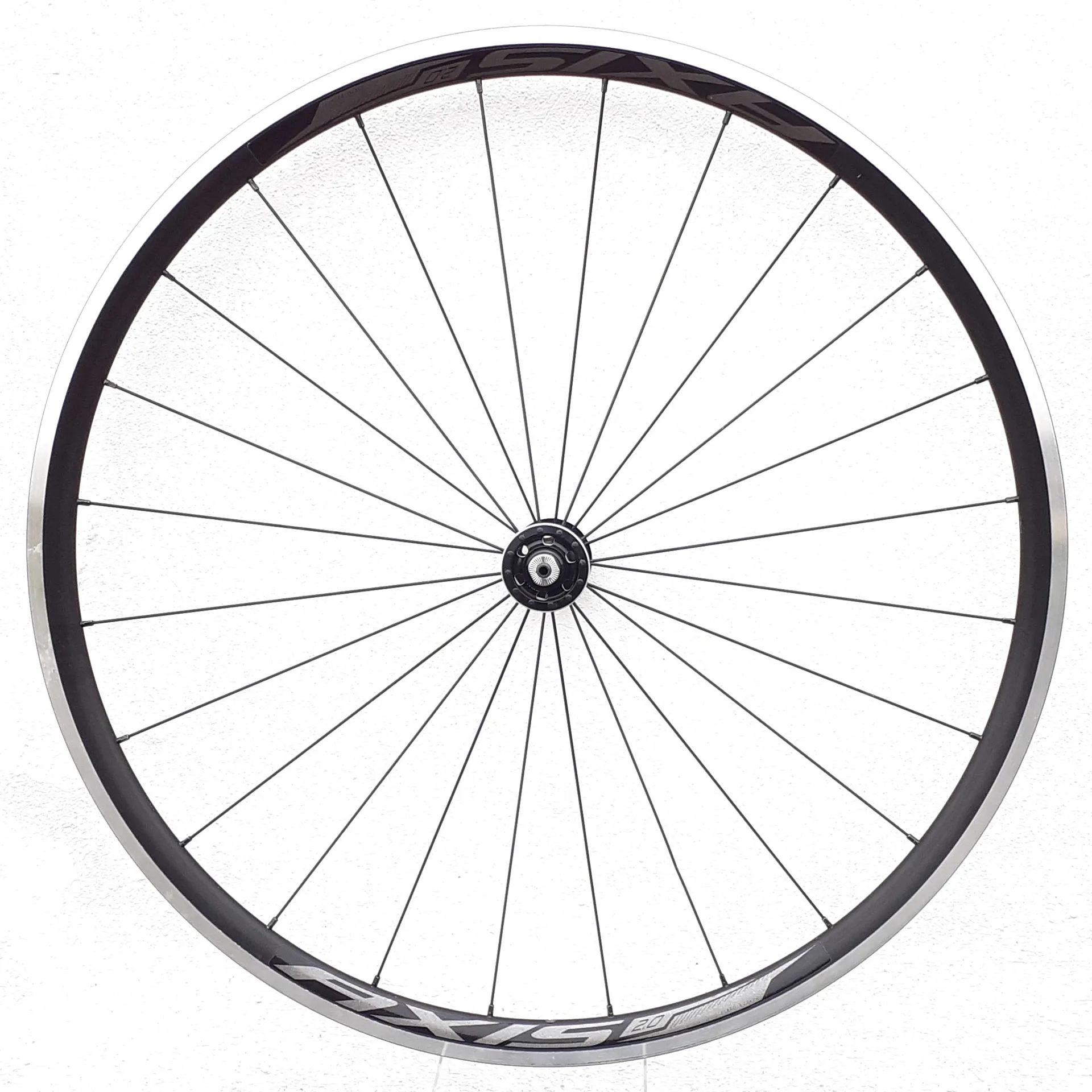 700c Front Wheel with AXIS 2.0 Rim on Axis Q/R Hub Shop Soiled