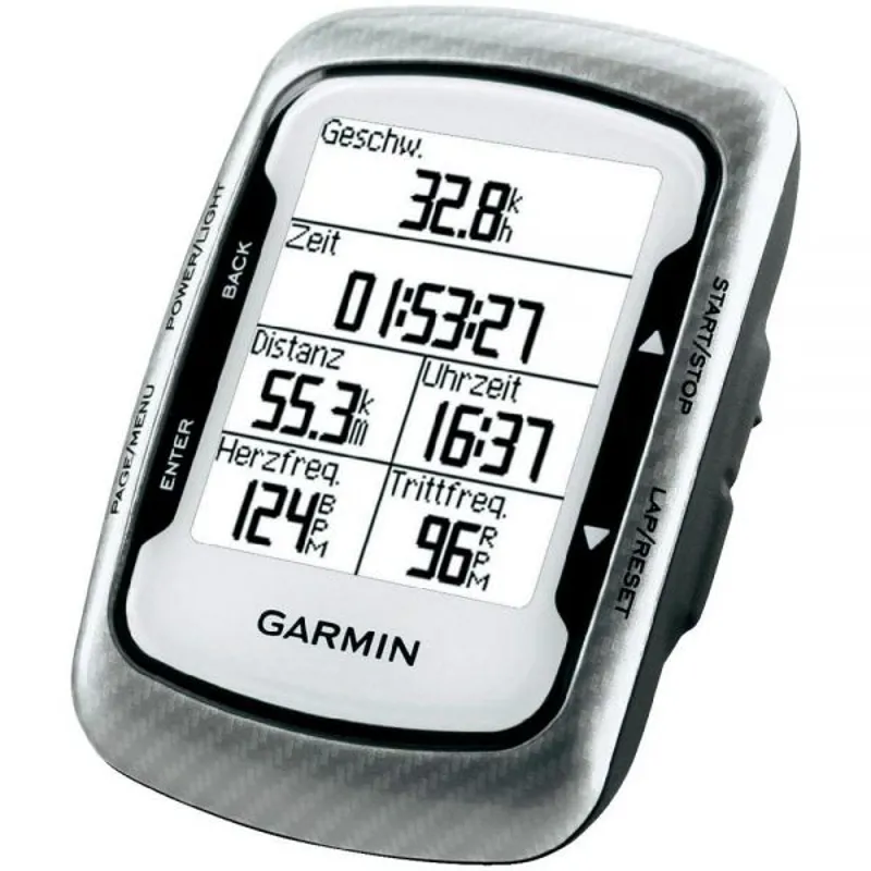 Garmin Edge 500 in Silver Carbon
