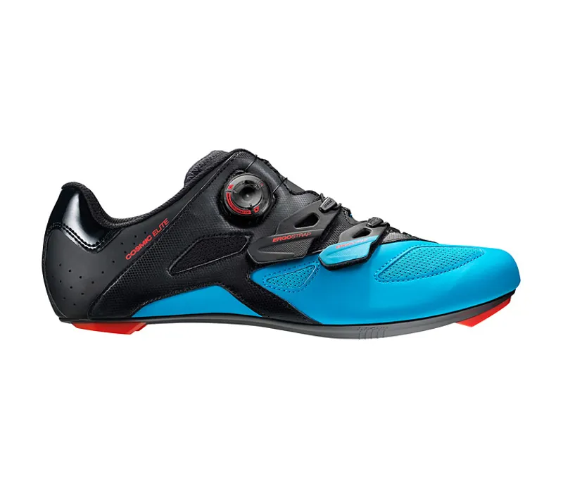 Mavic Cosmic Elite Road Shoe Black/Dresden Blue/Fiery red-1