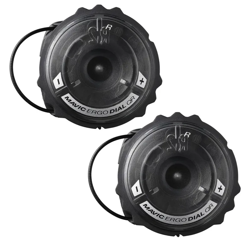 Mavic Ergo Dial QR 35cm Kit A-A27 in Translucent Black / Silver