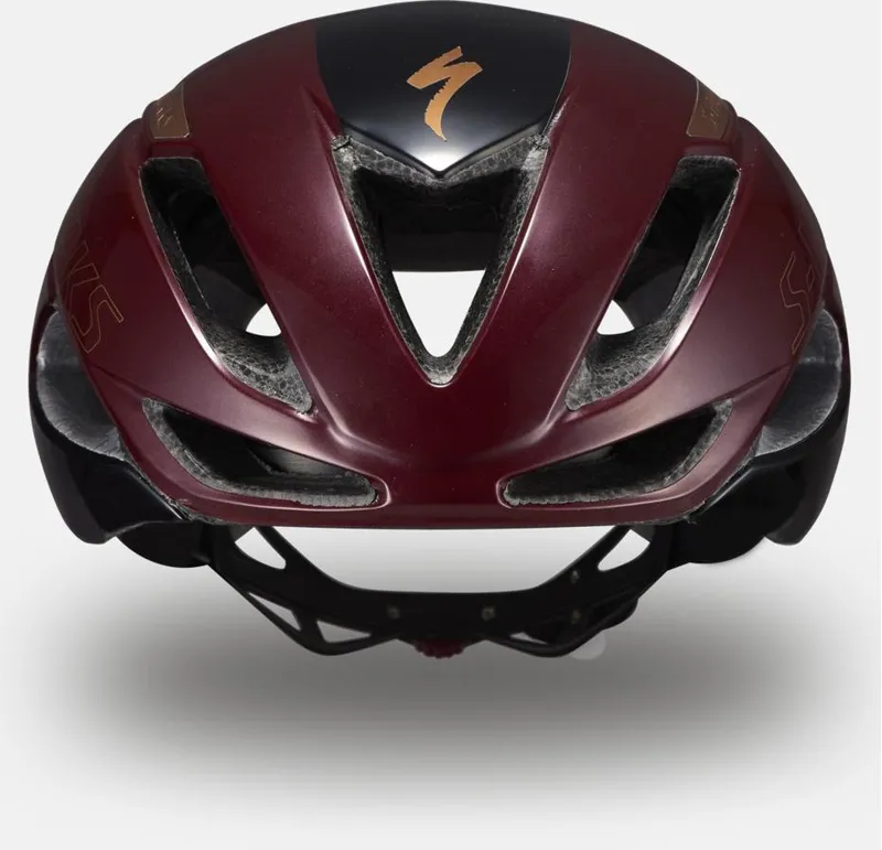 Specialized S-Works Evade Helmet With ANGI and MIPS in Maroon Black-1